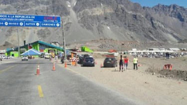 La frontera entre Chile y Perú, la zona de conflicto. 
