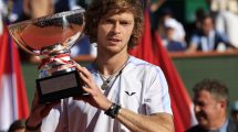 Imagen de Rublev venció a Rune y se quedó con el título en el Masters 1000 de Montecarlo