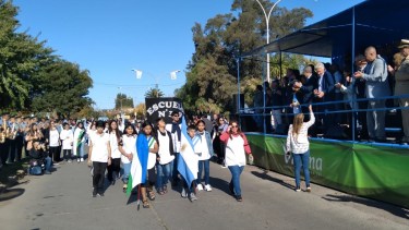La ceremonia se desarrolló en la costanera de la capital rionegrina.