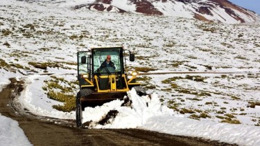 Se esperan fuertes nevadas para la Cordillera de Neuquén y Río Negro. Foto: Archivo. 