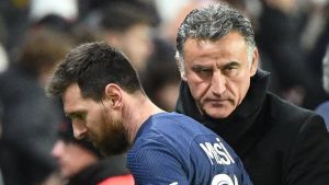 Christophe Galtier, entrenador de Messi en el PSG, fue acusado de racismo y recibió amenazas