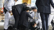 Imagen de Lanzaron un artefacto explosivo contra el primer ministro de Japón