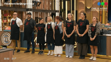 Rodolfo y Daniela hicieron los platos destacados  en MasterChef. Foto: Captura Telefé