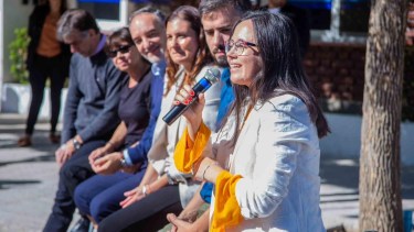 La candidata a legisladora criticó "las formas de Maria Emilia Soria". (Foto: gentileza).
