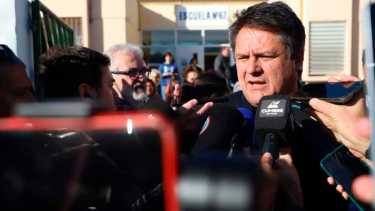 El intendente Mariano Gaido habló de lo histórico de su resultado en la capital, pero no dijo palabra de la derrota del MPN 