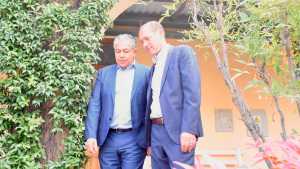 Omar Gutiérrez y Rolando Figueroa: una buena relación que augura una designación en el próximo gobierno