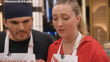 El desconsolado llanto de María Sol en MasterChef por sus budines: «Por impotencia»