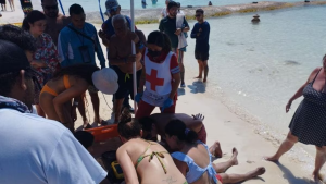 Murió un turista argentino durante una excursión en Isla Mujeres
