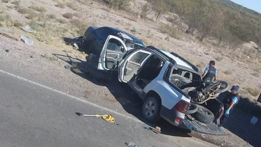 El siniestro ocurrió a las 11.30 en la Ruta 22. Foto gentileza