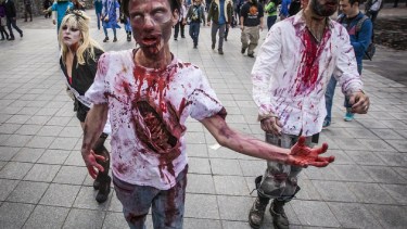 Las caminatas zombies se realizan en todo el mundo. Foto: Montreal