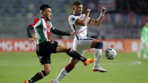 San Lorenzo empató con Palestino en Chile y sigue escolta en su grupo de la Copa Sudamericana