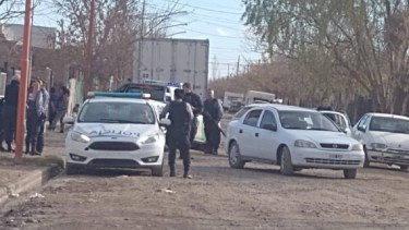 El hecho ocurrió en el barrio Anai Mapu luego del mediodía. Foto: Gentileza.