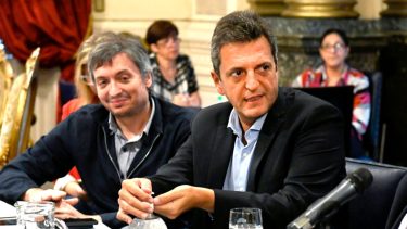 Massa viajará junto a Máximo Kirchner a China en búsqueda de acuerdos que permitan controlar la subida del dólar. Foto Archivo.