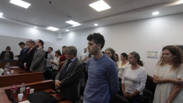 El jurado popular halló culpable a Ramiro Gutiérrez en su veredicto. Foto: Oscar Livera.