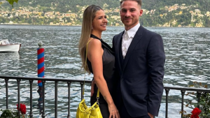 Alexis Mac Allister fue al casamiento de Lautaro Martínez con su nueva novia