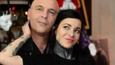 Alexis Puig y Luciana Méndez se casaron en una breve ceremonia.  