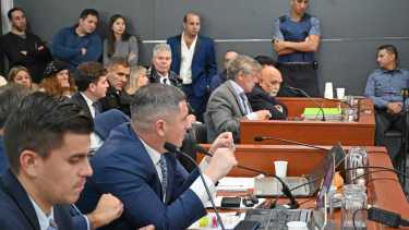 El perito presentó su testimonio sobre cómo ocurrió la mecánica del hecho. Foto: Florencia Salto.