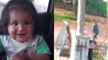 Según el parte policial, el nene de dos años murió en el acto.
