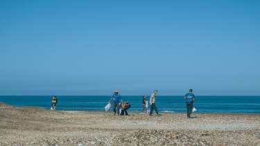 Limpiaron desde Bahía Creek a Puerto del Este, para luchar contra el enemigo del mar