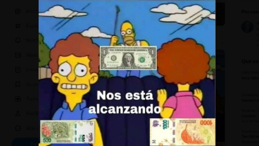El dólar blue estuvo otra vez cerca de los 500 pesos. 