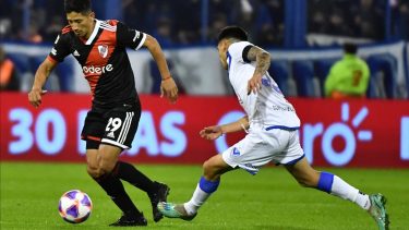 River empata 2 a 2 con Vélez como visitante. (Foto: @RiverPlate)
