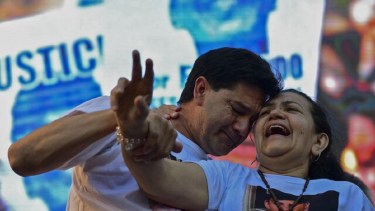 Los padres de Fernando Báez Sosa lo recordaron a cuatro años de su asesinato.-