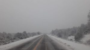 Alerta por nieve en la Cordillera de Neuquén y Río Negro: los peores horarios