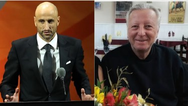 Manu Ginóbili y su papá, Jorge. (Foto: @manuginobili)