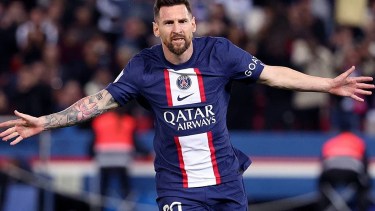 Lionel Messi puede lograr éste sábado su tercer título con el PSG.