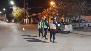 Se realizaron varios operativos en la capital rionegrina. 