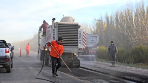 Las obras en la Ruta 151 generan demoras en el tránsito y los usuarios se quejan