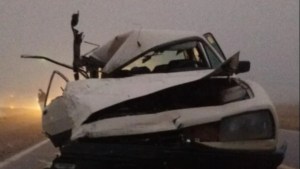 Murió una mujer en un choque sobre la Ruta 35, cerca de Bahía Blanca