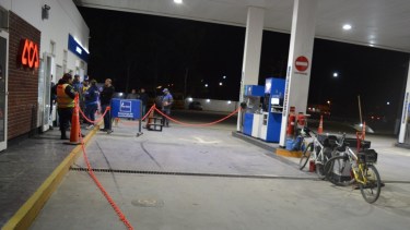 El robo al ACA de Viedma ocurrió el martes alrededor de las 18 horas. 