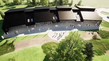 El Museo Tecnológico Interactivo de Ciencia de Bariloche estará emplazado en tierras de la Cnea. Gentileza