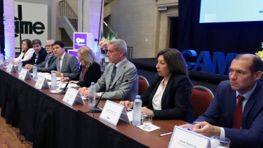 Los gobernadores de la Patagonia se reunieron en mayo en Buenos Aires y ahora CAME los vuelve a unir. Archivo