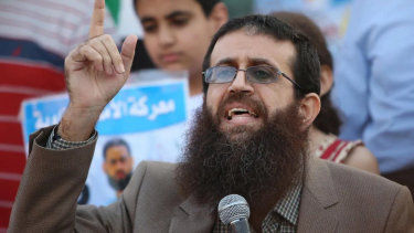 Khader Adnan, de 45 años y miembro del movimiento islamista Yidah Islámica. Foto gentileza