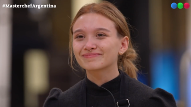 Delfina, es la nueva eliminada de MasterChef Argentina. Foto: Captura Telefé