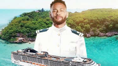 "Ney en Alta Mar", la nueva propuesta de Neymar es el crucero que sale desde Brasil.-