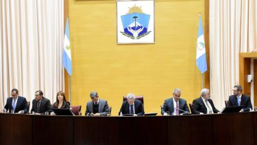 El jurado de enjuiciamiento destituyó al juez por unanimidad. Foto Matías Subat.