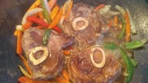 Imagen de Osobuco al disco con verduras, tremenda opción para los días frescos
