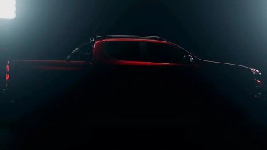 Perfil de Fiat Titano, una imagen de lo poco que mostró la marca hasta ahora.