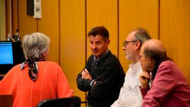 Los farmacéuticos roquenses Caffaratti, Mascaró y Mastandrea, investigados desde el 2019, cuando se presentó la denuncia. (Foto: Archivo / Andrés Maripe) 