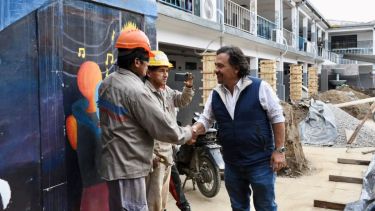 Gustavo Sáenz irá por la reelección repitiendo fórmula con su actual vice, Antonio Morocco. Foto: Gentileza Twitter @GustavoSaenzOK