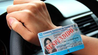 El scoring funciona con quita de puntos según la transgresión a las leyes de tránsito.