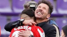 Imagen de Con gol de Ángel Correa, el Cholo Simeone clasifica una vez más a Atlético de Madrid a la Champions League