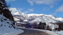 Imagen de «La Ruta de los 7 lagos en invierno es un cuento de hadas», placeres de vivir en la Patagonia