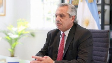 Alberto Fernández habló de las PASO, la inflación y sobre lo que hará cuando finalice su mandato. Foto Archivo.