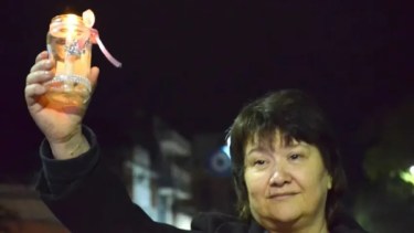 Gloria, la mamá de Cecilia Strzyzowski, habló antes de emitir su voto en Chaco.