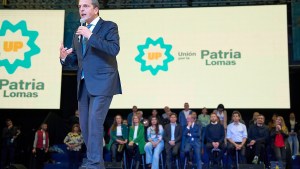 Massa y el optimismo en su primer día como candidato