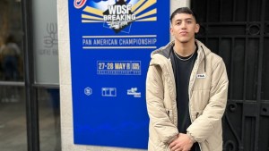 Un joven de Fernández Oro se lució en un campeonato de Breaking en Santiago de Chile